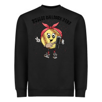 Black boujee ballpark babe Heavyweight Sweatshirt - MaliasSmallBusiness