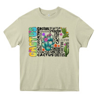 Mossy cactus Heavy Core Tee - CowhideDigitalArt