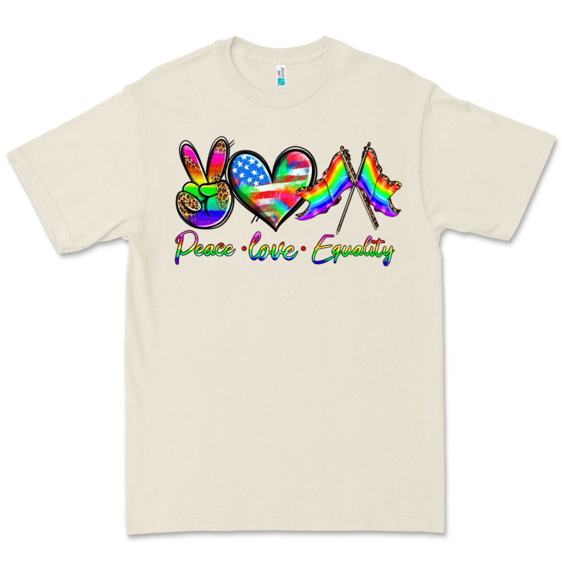 Peace Love Equality Premium Tee by HRA Design Shop | Teevron