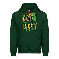 Forest Green St. Patrick's It's a good day to have a lucky day Urban Hoodie - OliviaCreatesArt