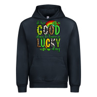 Navy St. Patrick's It's a good day to have a lucky day Urban Hoodie - OliviaCreatesArt