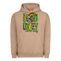 Pigment Burro St. Patrick's It's a good day to have a lucky day Urban Hoodie - OliviaCreatesArt