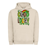 Pigment French Oak St. Patrick's It's a good day to have a lucky day Urban Hoodie - OliviaCreatesArt