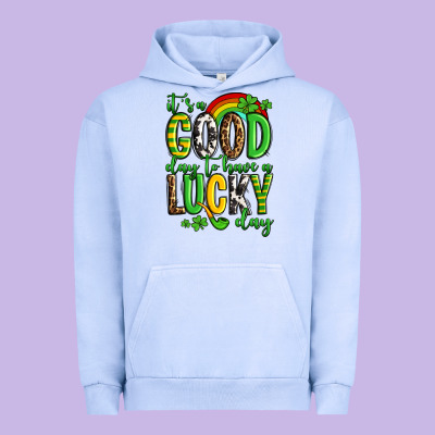 St. Patrick's It's A Good Day To Have A Lucky Day Urban Hoodie Designed By Oliviacreatesart