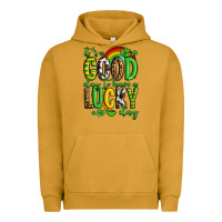Pigment Peanut Butter St. Patrick's It's a good day to have a lucky day Urban Hoodie - OliviaCreatesArt