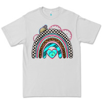 Dove Grey race rainbow Premium Tee - AdoDesignShop