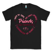 Black side by or miles apart friends will always be conn Classic Tee - MaliasSmallBusiness