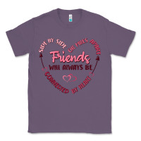 Lavender side by or miles apart friends will always be conn Classic Tee - MaliasSmallBusiness
