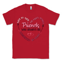 Red side by or miles apart friends will always be conn Classic Tee - MaliasSmallBusiness