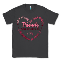 Smoke side by or miles apart friends will always be conn Classic Tee - MaliasSmallBusiness