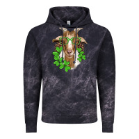 Cloud Black st patricks goat with glasses Vintage Hoodie - Artiststas