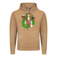 Vintage Camel st patricks goat with glasses Vintage Hoodie - Artiststas