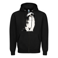 Black shih tzu dog Zipper Hoodie - LillyAllenDesigns