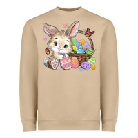 Mushroom easter bunny Heavyweight Sweatshirt - MaliasSmallBusiness