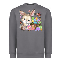 Storm easter bunny Heavyweight Sweatshirt - MaliasSmallBusiness