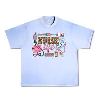Grape Ice Western Nurse Life Urban Heavy Tee - LillyAllenDesigns