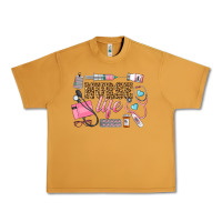 Peanut Butter Western Nurse Life Urban Heavy Tee - LillyAllenDesigns