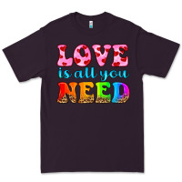 Plum love is all you need Premium Tee - HRA Design Shop