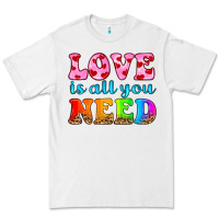 White love is all you need Premium Tee - HRA Design Shop