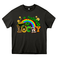 Asphalt feeling lucky Heavy Core Tee - FaDigitalArtStudio