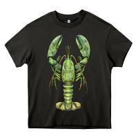 Asphalt lobster Heavy Core Tee - BarkalooDesign