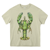 Mossy lobster Heavy Core Tee - BarkalooDesign