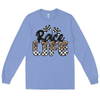 Colony Blue race life Long Sleeve Tee - MaliasSmallBusiness