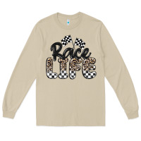 Mushroom race life Long Sleeve Tee - MaliasSmallBusiness