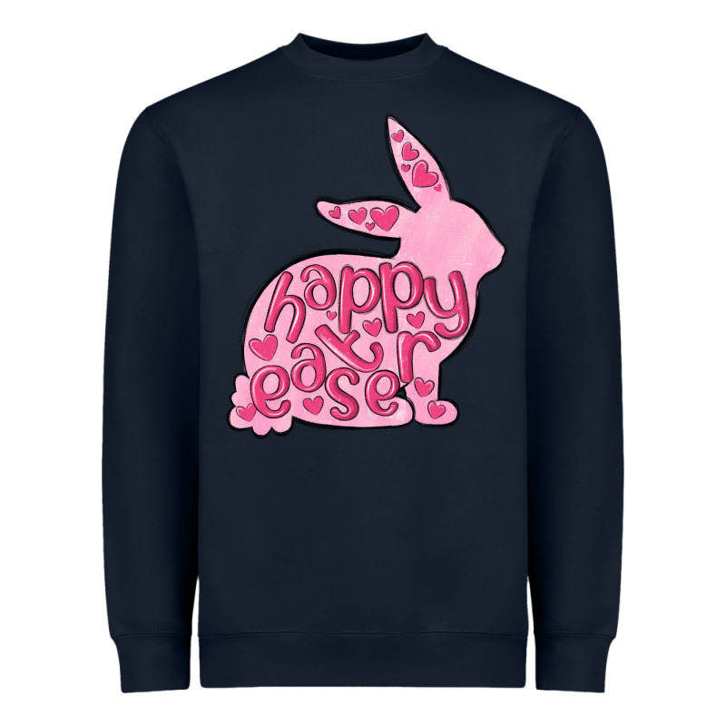 Happy Easter Rabbit Heavyweight Sweatshirt by MaliasSmallBusiness | Teevron