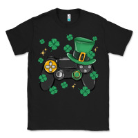 Black video game st patricks day Classic Tee - MaliasSmallBusiness