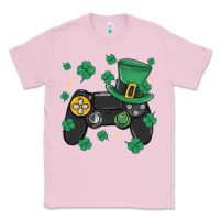 Bubblegum Pink video game st patricks day Classic Tee - MaliasSmallBusiness