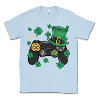 Dusty Blue video game st patricks day Classic Tee - MaliasSmallBusiness