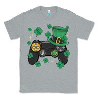 Heather Grey video game st patricks day Classic Tee - MaliasSmallBusiness