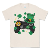 Natural video game st patricks day Classic Tee - MaliasSmallBusiness