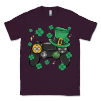 Plum video game st patricks day Classic Tee - MaliasSmallBusiness