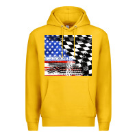 Lemon racing checkered flag tumbler tbs Premium Hoodie - TumblerDesignByShophia