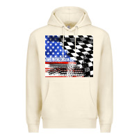 Sandshell racing checkered flag tumbler tbs Premium Hoodie - TumblerDesignByShophia