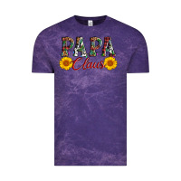 Cloud Purple papa claus Vintage Tee - AdoDesignShop