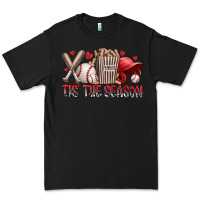 Black tis the season baseball Premium Tee - RacoonDesign
