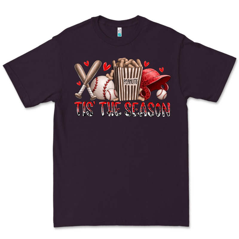 Tis The Season Baseball Premium Tee by RacoonDesign | Teevron