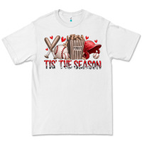 White tis the season baseball Premium Tee - RacoonDesign