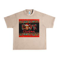French Oak love christmas highland cow and turquoise gemstone Urban Heavy Tee - Jasminsmagicworld