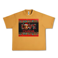 Peanut Butter love christmas highland cow and turquoise gemstone Urban Heavy Tee - Jasminsmagicworld