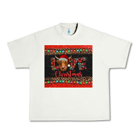 Pistachio love christmas highland cow and turquoise gemstone Urban Heavy Tee - Jasminsmagicworld