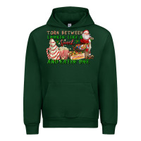 Forest Green torn between lookin like a snack and eatin one Urban Hoodie - FaDigitalArtStudio