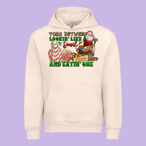 Torn Between Lookin Like A Snack And Eatin One Urban Hoodie Designed By Fadigitalartstudio