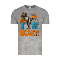 Cloud Rock i'm one hear me roar dinosaur birthday Vintage Tee - LillyAllenDesigns