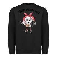 Black boujee ballpark babe Heavyweight Sweatshirt - MaliasSmallBusiness