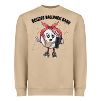 Mushroom boujee ballpark babe Heavyweight Sweatshirt - MaliasSmallBusiness