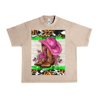 French Oak cowgitl hat and roses Urban Heavy Tee - AdoDesignShop